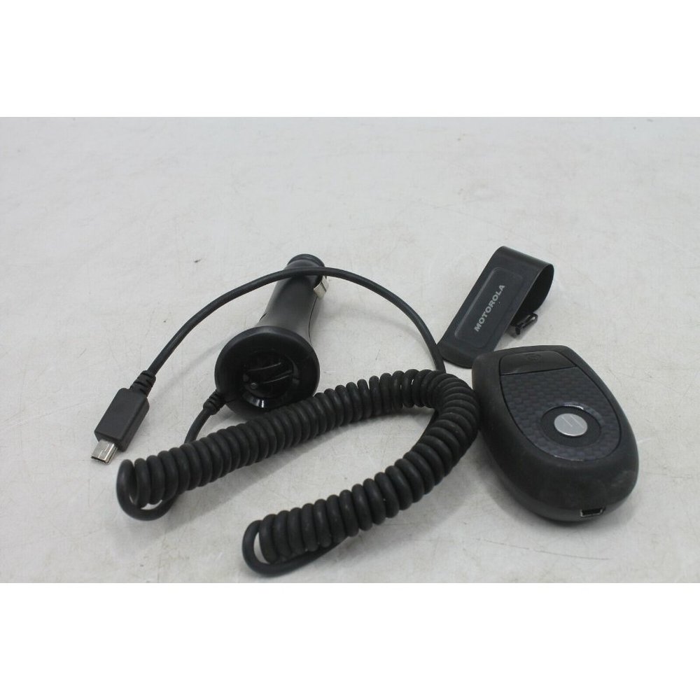 Motorola SYN1716D Bluetooth Hands Free Car Speaker Phone Visor Clip W/Charger